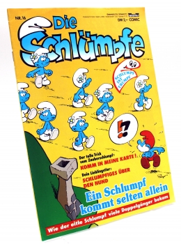 Die Schlümpfe Comic Magazin Nr. 16: Ein Schlumpf kommt selten allein von Bastei